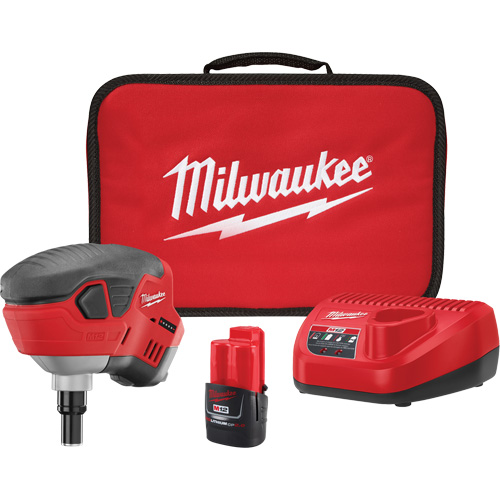 Trousse de cloueuse manuelle sans fil M12 , 12 V, Lithium-ion Waymarc Industries Inc
