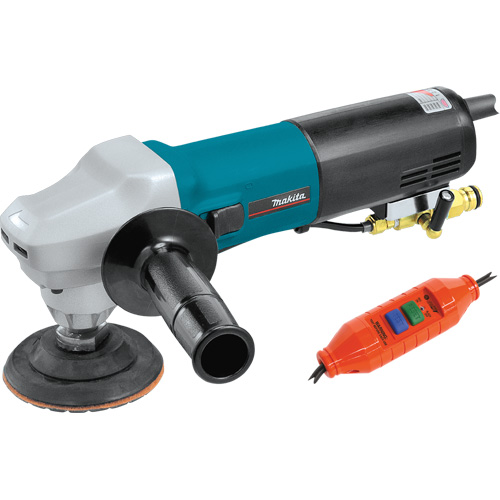 Electronic Stone Polisher, 4" Pad, 7.9 A, 2000-4000 RPM Waymarc Industries Inc