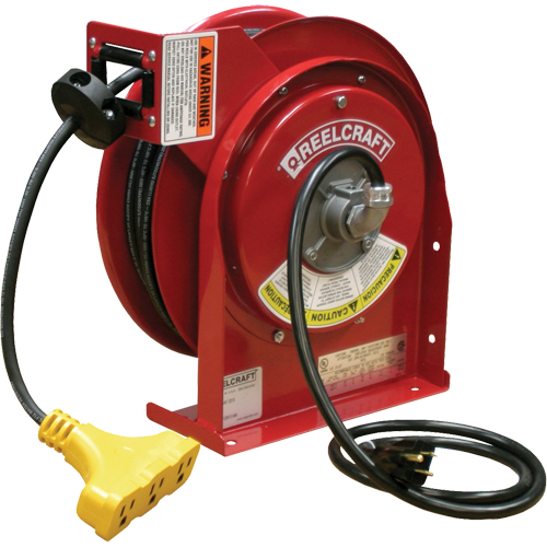 Cord Reels, 45', SJEOOW, 12 Gauge, 15 A Waymarc Industries Inc