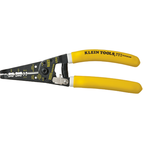 Pince &agrave; d&eacute;nuder a/coupe-fil double pour fil NMD-90 Klein-Kurve  Waymarc Industries Inc