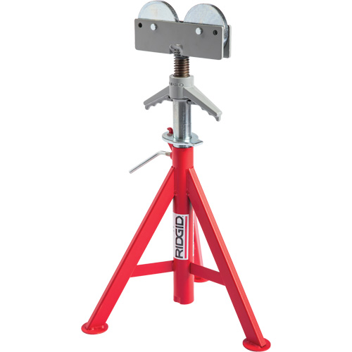 Support de tuyau pour rouleau baiss&eacute; no RJ-98, 59-104 cm R&eacute;glage de la hauteur, 12" Capacit&eacute; max. de tuyau, 1000 lb Capacit&eacute; de charge max. Waymarc Industries Inc