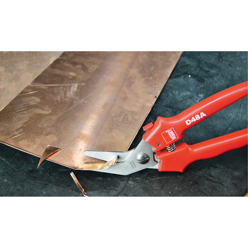 Offset Multi-Purpose Snips, 1-5/8" Cut Length, Straight Cut Waymarc Industries Inc