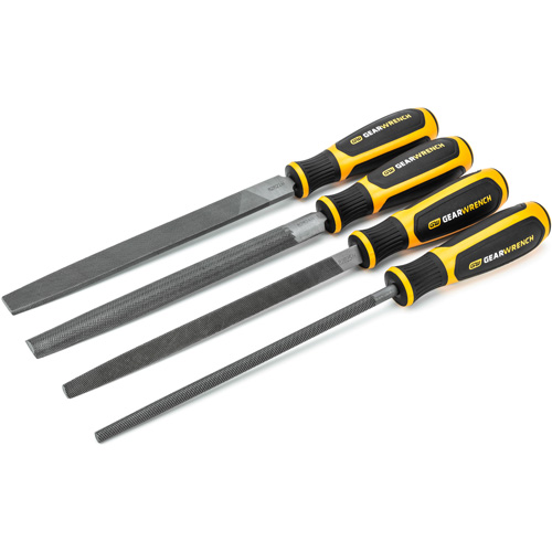 Jeu de limes b&acirc;tardes de 8", 4 pi&egrave;ces Waymarc Industries Inc
