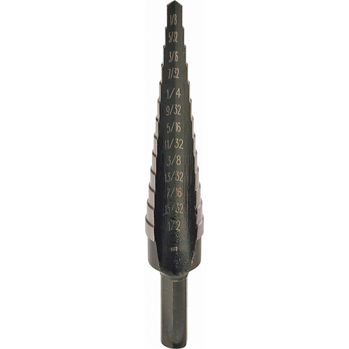 Step Drills, 1/32" Increments Waymarc Industries Inc