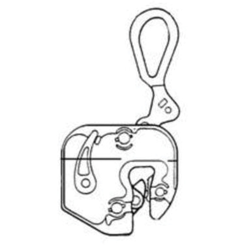 GXL Plate Clamp, 4000 lbs. (2 tons), 1/16" - 7/8" Jaw Opening Waymarc Industries Inc