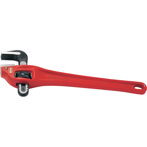 Heavy-Duty Offset Pipe Wrench #14, 2" Jaw Capacity, 14" Long, Powder Coated Finish Waymarc Industries Inc