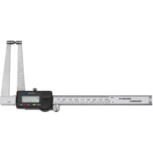 Jauge digitale SAE/m&eacute;trique pour disque de frein Waymarc Industries Inc