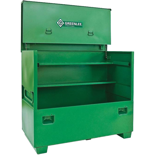 Jobsite Chest, 60" W x 30" D x 48" H, Green Waymarc Industries Inc