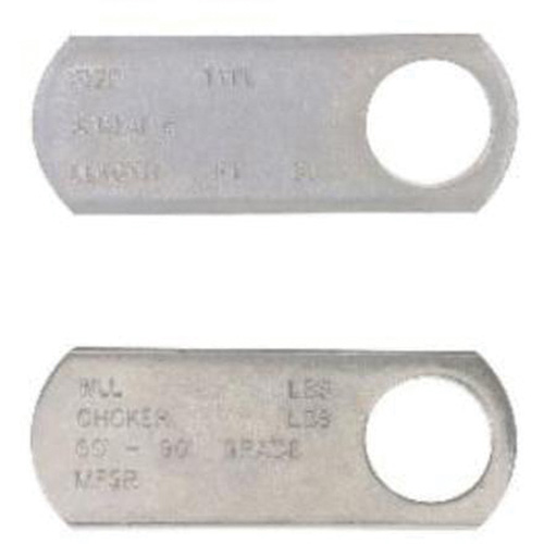 &eacute;tiquette d'identification &agrave; œil pour chaîne Waymarc Industries Inc