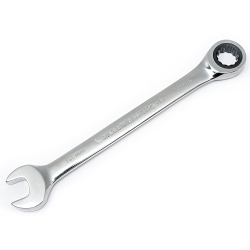 72-Tooth 12 Point Ratcheting Wrench Set, Combination, 5 Pieces, Metric Waymarc Industries Inc