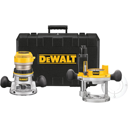 Trousse de toupie &agrave; arbre plongeant avec base fixe EVC Waymarc Industries Inc