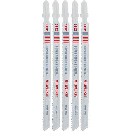Jigsaw Blade, Bi-Metal, T-Shank, 5-1/4" L, 14 TPI Waymarc Industries Inc