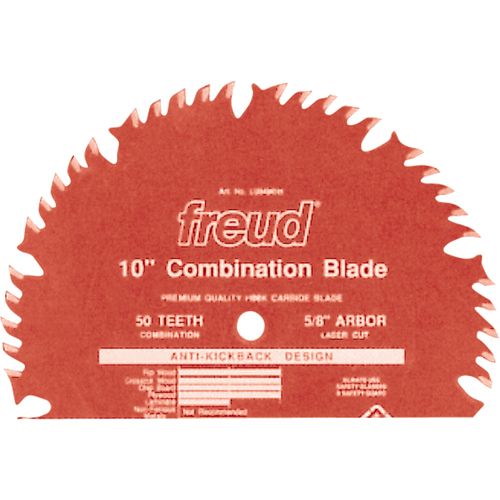 Freud TCS General Purpose Industrial Blades, 10", 50 Teeth, Wood Use