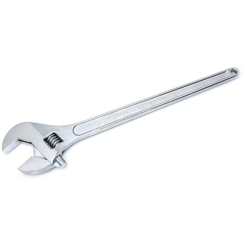 Adjustable Tapered Handle Wrench - Carded, 24" L, 2-7/16"/62 mm Max Width, Chrome/Polished Waymarc Industries Inc