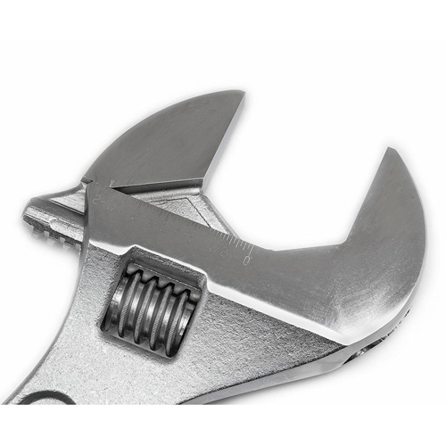 Adjustable Tapered Handle Wrench - Carded, 24" L, 2-7/16"/62 mm Max Width, Chrome/Polished Waymarc Industries Inc