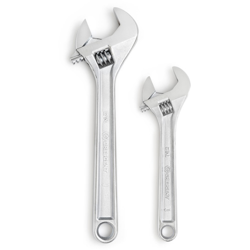 Wrench Set, Adjustable, 2 Pieces, Imperial and Metric Waymarc Industries Inc