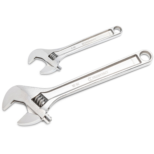 Wrench Set, Adjustable, 2 Pieces, Imperial and Metric Waymarc Industries Inc
