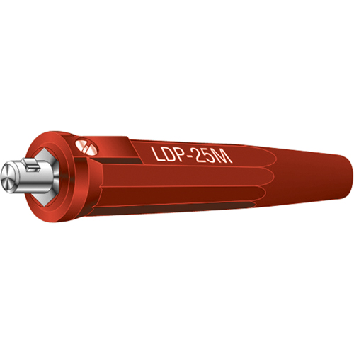 CONNECTEUR MACH TYP DINSE LDP25M ROUGE Waymarc Industries Inc