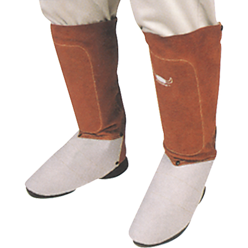 Leather Spats, 6" L, Lava Brown Waymarc Industries Inc