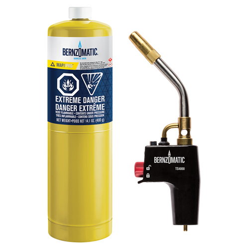 Trigger Start Cast Aluminum MAP-Pro Gas Torch Kit Waymarc Industries Inc