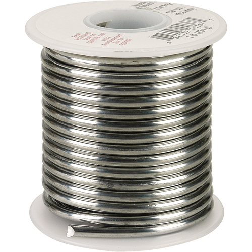 M&eacute;tal d'apport standard, &agrave; base de plomb, 50 % d'&eacute;tain, 50 % de plomb, &acirc;me Plein, dia. 0,125" Waymarc Industries Inc
