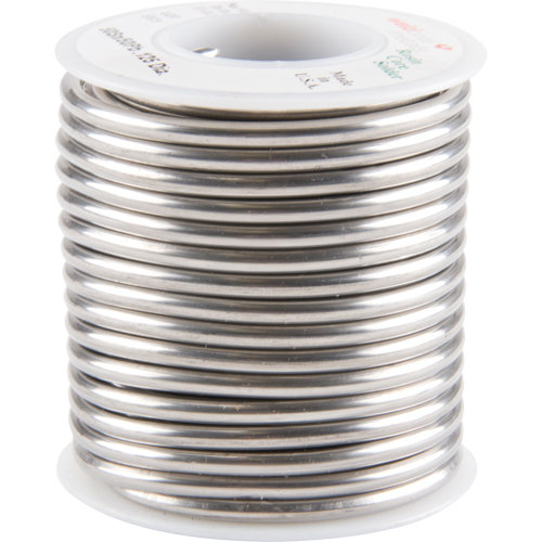 Common Solder, Lead-Based, 50% Tin 50% Lead, Rosin Core, 0.125" Dia. Waymarc Industries Inc