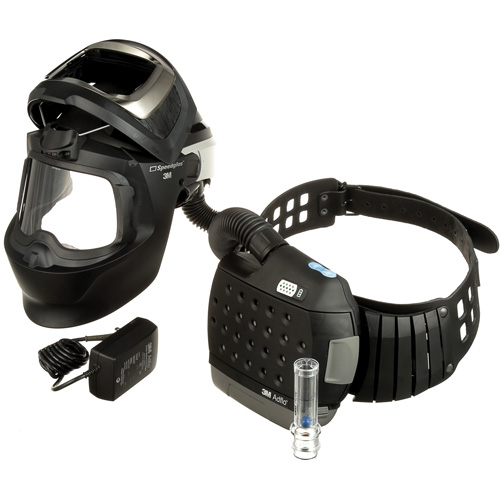 Adflo Powered Air Purifying Respirator, Welding Helmet, Lithium-Ion Battery Waymarc Industries Inc