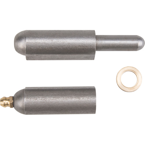 Charni&egrave;re &agrave; souder, 0,63" dia. x 3,937" lo, Acier doux a/goupille fixe en acier Waymarc Industries Inc