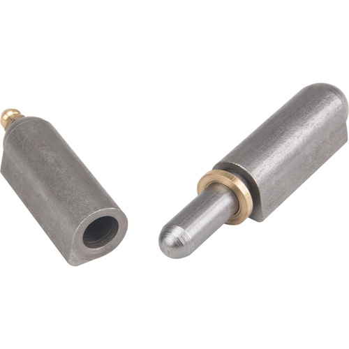 Charni&egrave;re &agrave; souder, 0,63" dia. x 3,937" lo, Acier doux a/goupille fixe en acier Waymarc Industries Inc