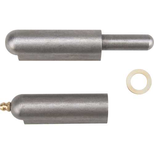 Charni&egrave;re &agrave; souder, 0,787" dia. x 5,906" lo, Acier doux a/goupille fixe en acier Waymarc Industries Inc