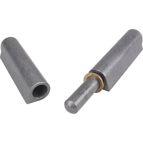Charni&egrave;re &agrave; souder, 1,102" dia. x 10,236" lo, Acier doux a/goupille fixe en acier Waymarc Industries Inc