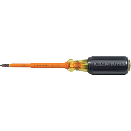 Tournevis pointe Phillips (cruciforme) profil&eacute;e isol&eacute;s Waymarc Industries Inc