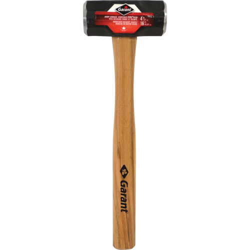 Double-Face Sledge Hammer, 4 lbs., 16" L, Wood Handle Waymarc Industries Inc
