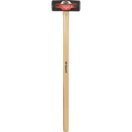Double-Face Sledge Hammer, 12 lbs., 36" L, Wood Handle Waymarc Industries Inc
