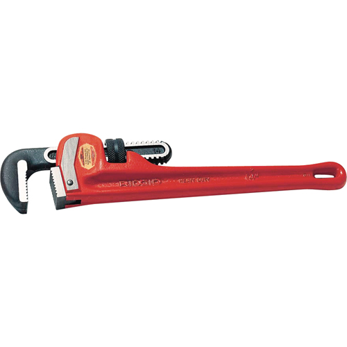 Straight Pipe Wrench #48, 6" Jaw Capacity, 48" Long, Powder Coated Finish Waymarc Industries Inc