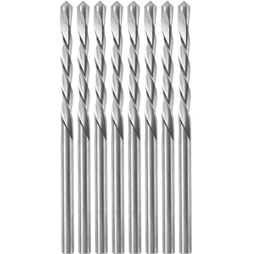 8-Piece Guidepoint Spiral Saw Bit with 1/8" Diameter, 1/8", 3/4" Flute Waymarc Industries Inc