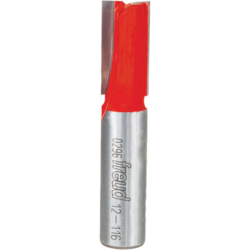 Fraise - foret droit &agrave; double cannelure, 1/2" dia, 3/4" ha, 2-5/8" lo Waymarc Industries Inc