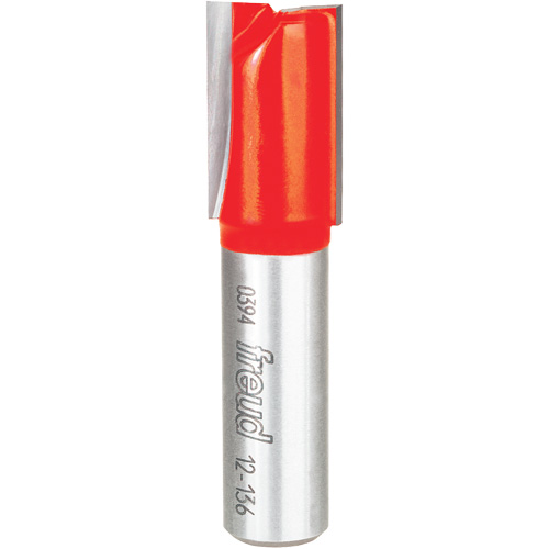 Fraise - foret droit &agrave; double cannelure, 5/8" dia, 1-1/2" ha, 2-1/2" lo, 1/2" Manche Waymarc Industries Inc