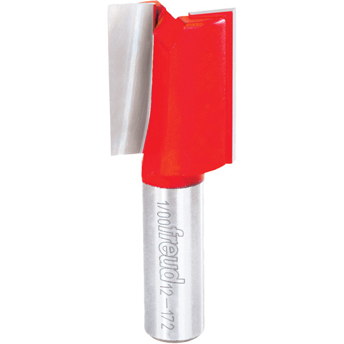 Fraise - foret droit &agrave; double cannelure, 1" dia, 1-1/2" ha, 3" lo, 1/2" Manche Waymarc Industries Inc