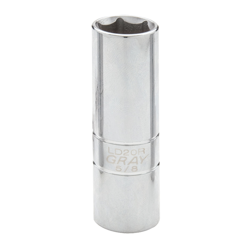 Spark Plug Socket, 1/2" Drive, 13/16" Socket, 3" L Waymarc Industries Inc