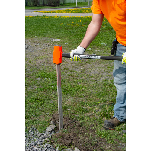 Indestructible Sledge Hammer, 10 lbs., 30", Fibreglass Handle Waymarc Industries Inc