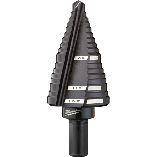 Foret &eacute;tag&eacute; no 11, 7/8" - 1-7/32", Acier rapide Waymarc Industries Inc