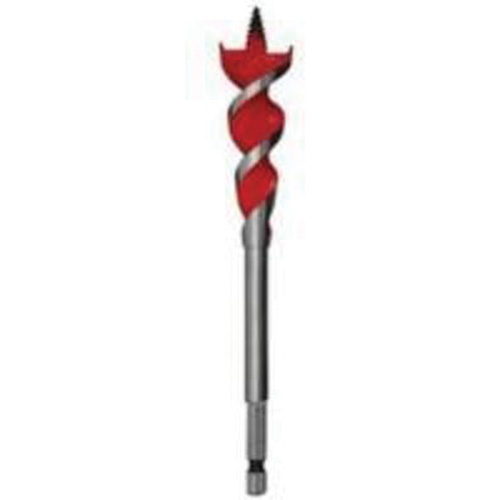 Speed Feed Wood Bit, 1/2", 6-1/2" Length, 1/4" Hex Shank Waymarc Industries Inc