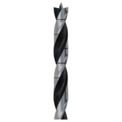 Brad Point Wood Bit, 1/2", 6" Length, 3/8" Shank Waymarc Industries Inc