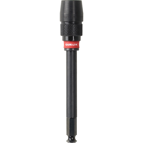 Quik-Lok Impact Drill Bit Extension, 7/16" Max. Diameter, 5-1/2" Length, 7/16" Shank Waymarc Industries Inc