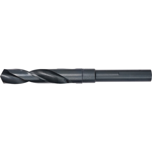 Reduced Shank Drill Bit, 17/32", High Speed Steel, 3" Flute, 135° Point Waymarc Industries Inc
