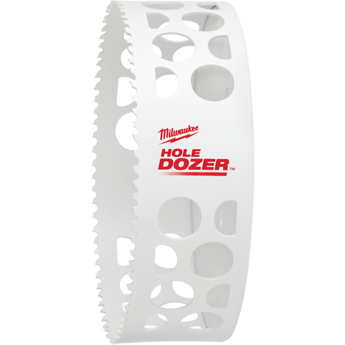 Hole Dozer Hole Saw, 5-1/2", 1-5/8" Depth of Cut, Bi-Metal Waymarc Industries Inc