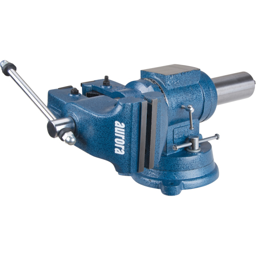 Multi-Purpose Bench Vise, 5" Jaw Width, 3-1/10" Throat Depth Waymarc Industries Inc