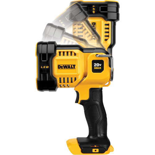 Max Cordless Jobsite Spotlight, LED, 1000 Lumens, Rechargeable Batteries Waymarc Industries Inc