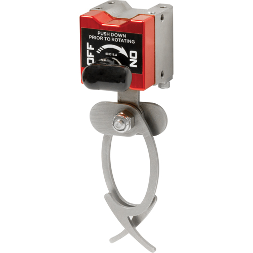 On/Off Magnetic Hanging Hooks, 5-3/4" Length, 1-3/4" Diameter, 35 lbs. Capacity Waymarc Industries Inc